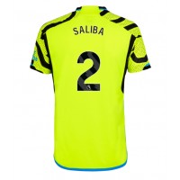 Arsenal William Saliba #2 Bortatröja 2023-24 Kortärmad